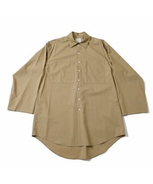 ATHA | ATHA アタ ロングシャツ 120/2 SUVIN COTTON LONG SHIRTS MOCHA(シャツ/ブラウス)