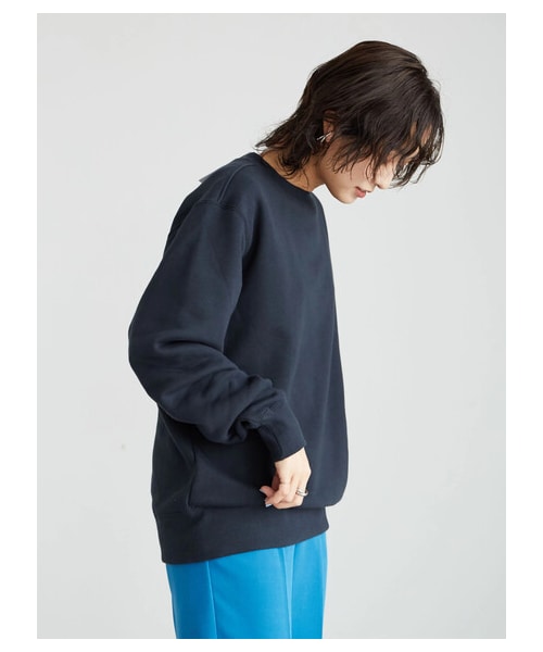 Green　Parks（グリーンパークス）の「■Champion クルーネックスウェット（トップス・ブラック/モカ/ネイビー/ダークグリーン・F）」の13枚目の写真