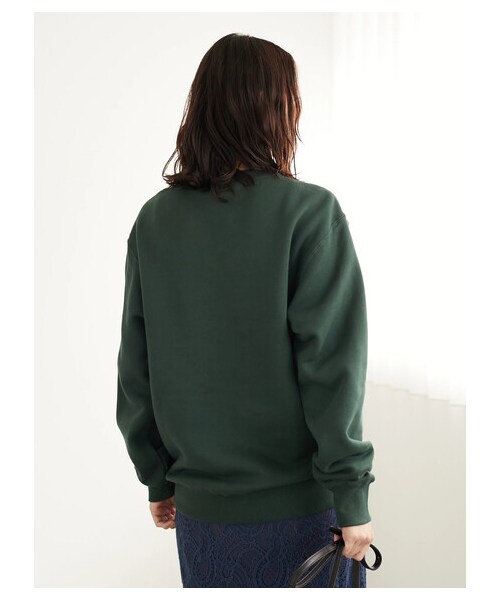 Green　Parks（グリーンパークス）の「■Champion クルーネックスウェット（トップス・ブラック/モカ/ネイビー/ダークグリーン・F）」の5枚目の写真
