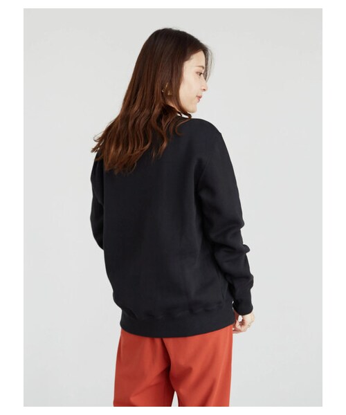 Green　Parks（グリーンパークス）の「■Champion クルーネックスウェット（トップス・ブラック/モカ/ネイビー/ダークグリーン・F）」の16枚目の写真