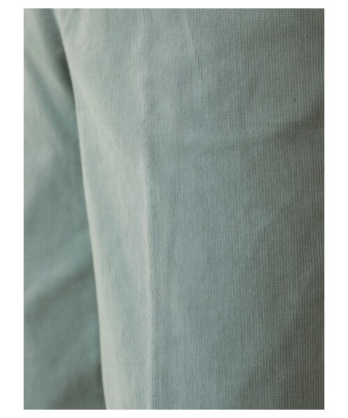 AMERICAN HOLIC(アメリカンホリック)の「ストレッチコールテンセンタープレスパンツ(パンツ・オフホワイト/チャコールグレー/グレーベージュ/サックスブルー・XS/S/M/L)」の7枚目の写真