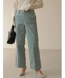 AMERICAN HOLIC | ストレッチコールテンセンタープレスパンツ(パンツ)