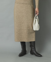RIVE DROITE | 【美しいシルエットが女性らしさを演出】総針ニットナロースカート(スカート)