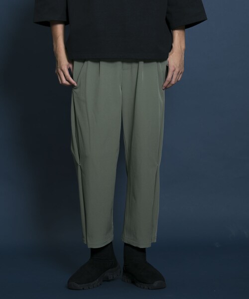 Uiscel（ユイセル）の「Uiscel 撥水2WAYオーバーパンツ（その他・メンズ・BLACK/KHAKI・one）」の5枚目の写真