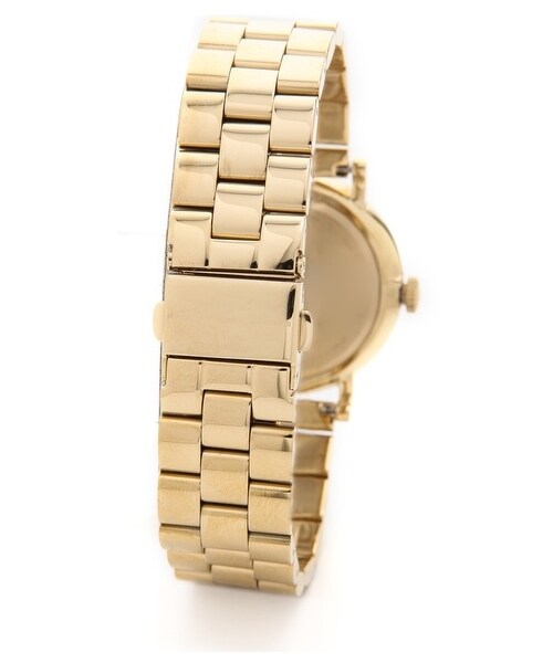 Marc by Marc Jacobs(マークバイマークジェイコブス)の「Marc by Marc Jacobs Baker Watch(アナログ腕時計・レディース・Gold/Mineral Blue・One Size)」の2枚目の写真