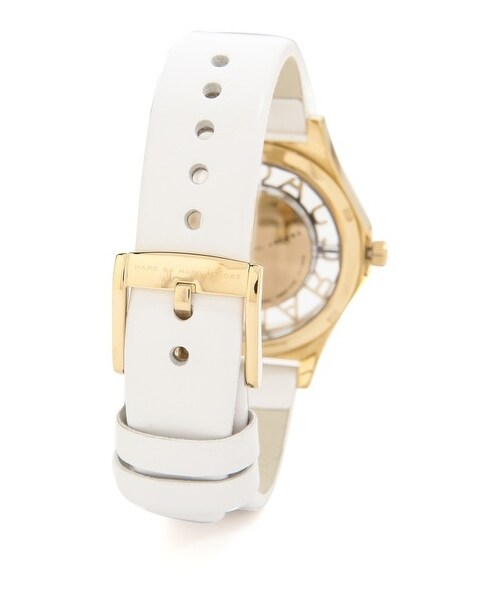 Marc by Marc Jacobs（マークバイマークジェイコブス）の「Marc by Marc Jacobs Henry Skeleton Watch（アナログ腕時計・レディース・Gold/White・One Size）」の3枚目の写真