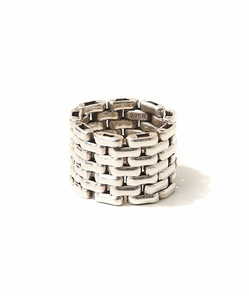 最新入荷 LAVER（ラバー）の「7 LINK RING（リング）」 - WEAR アクセサリー