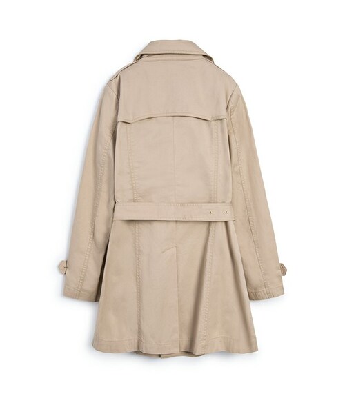 PAZZO（パッゾ）の「優雅女伶挺版斜紋風衣外套（その他・レディース・卡其/深藍・S/M/L）」の2枚目の写真