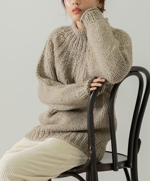 シャギーケープコート オフホワイト shirocon