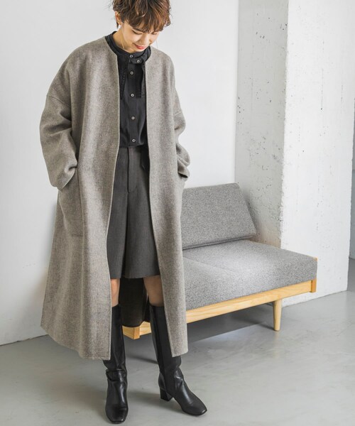 URBAN RESEARCH（アーバンリサーチ）の「リバーシブルノーカラーリバー