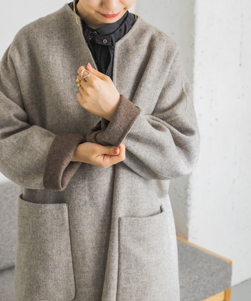 URBAN RESEARCH（アーバンリサーチ）の「リバーシブルノーカラーリバー