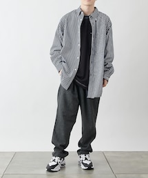 COLONY 2139 | ジャガードストライプボタンダウンシャツ(シャツ/ブラウス)