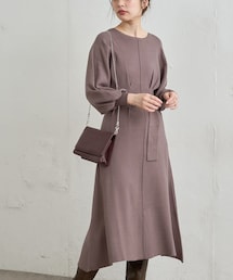 natural couture（ナチュラルクチュール）の「【WEB限定カラー有り】ウエストタック2WAYワンピース（ワンピース）」
