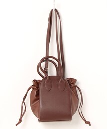 natural couture | 巾着２ＷＡＹミニトートバッグ(ショルダーバッグ)