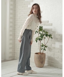 high waist slacks