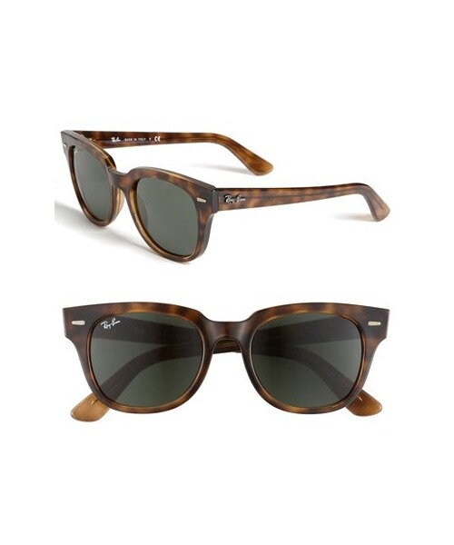 Ray-Ban（レイバン）の「Ray-Ban 'Wayfarer' Sunglasses（サングラス・レディース・Havana/Black）」の2枚目の写真