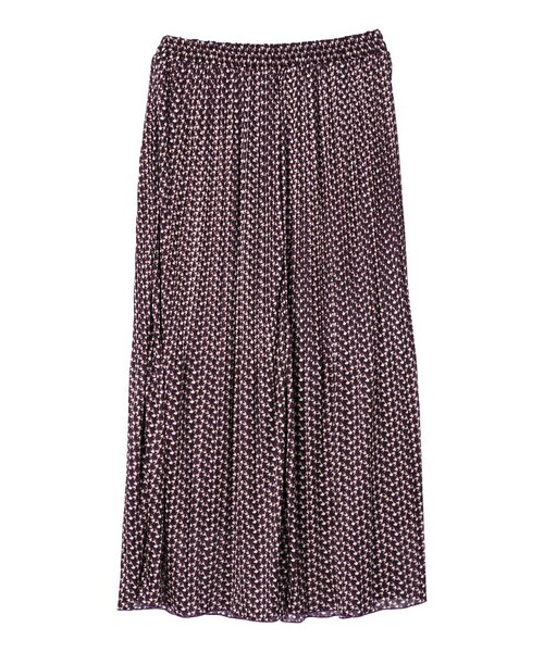 Green　Parks（グリーンパークス）の「・SUGAR SPOON キカガラケシプリーツスカート（スカート・ブラック/イエロー/パープル・F）」の8枚目の写真