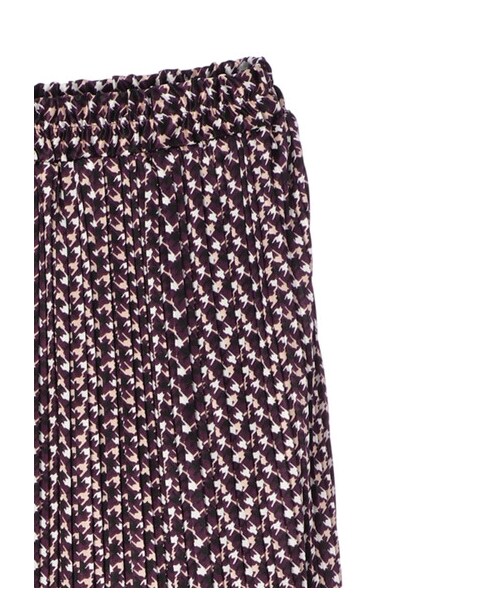 Green　Parks（グリーンパークス）の「・SUGAR SPOON キカガラケシプリーツスカート（スカート・ブラック/イエロー/パープル・F）」の10枚目の写真