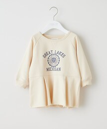 CIAOPANIC TYPY（チャオパニックティピー）の「【KIDS】裾フレアカレッジスウェット（Tシャツ/カットソー・キッズ）」