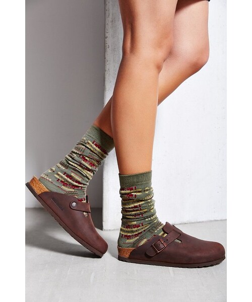 BIRKENSTOCK(ビルケンシュトック)の「Birkenstock Boston Oil Clog(サンダル・レディース・BROWN・9.5/6/6.5/7.5/8.5/10)」の2枚目の写真