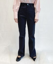 Charles Chaton | 《追加予約》ドットスリムパンツ(パンツ)