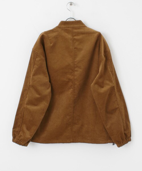 URBAN RESEARCH ROSSO WOMEN（アーバンリサーチ　ロッソ）の「拉鍊立領燈芯絨夾克（ジャケット/アウター・メンズ・黑色/棕色・M/L）」の13枚目の写真