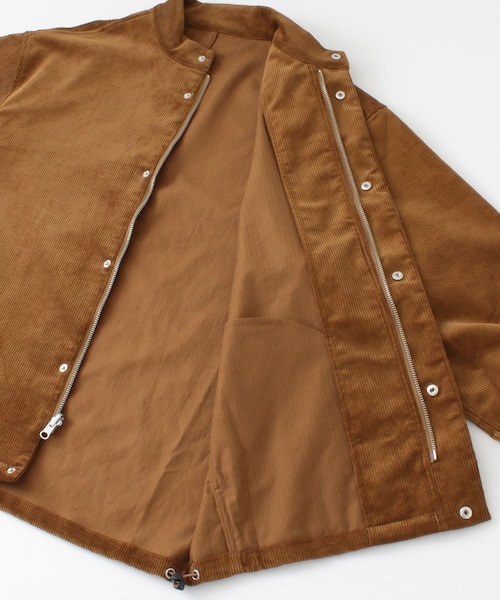 URBAN RESEARCH ROSSO WOMEN（アーバンリサーチ　ロッソ）の「拉鍊立領燈芯絨夾克（ジャケット/アウター・メンズ・黑色/棕色・M/L）」の12枚目の写真