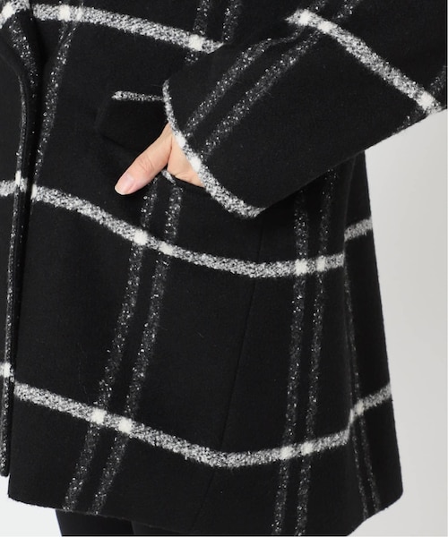 Noble（ノーブル）の「NALYAビッグチェックショートコート◇（）」 - WEAR