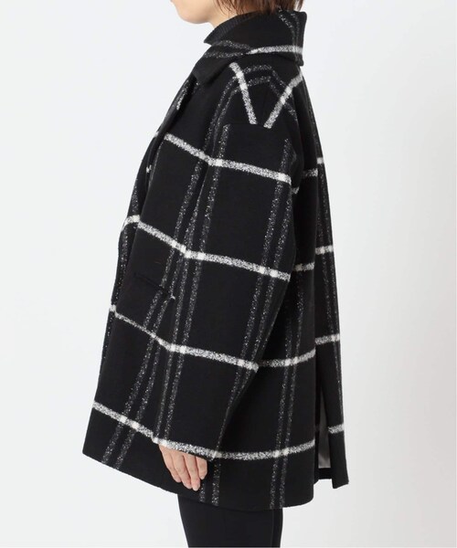 Noble（ノーブル）の「NALYAビッグチェックショートコート◇（）」 - WEAR