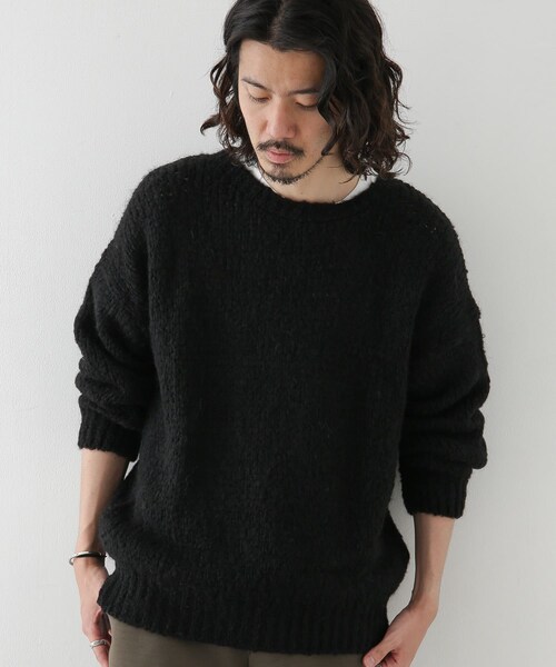 TRICOTS JEAN MARC（トリコットジーンマルク）の「【別注】TRICOTS JEAN MARC×Sonny Label ローゲージプルオーバーニット（その他・メンズ・236 Blue/225 Ecru/204 Noir/264 Jaune・one）」の2枚目の写真