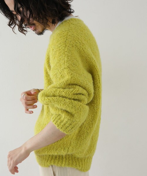 TRICOTS JEAN MARC（トリコットジーンマルク）の「【別注】TRICOTS JEAN MARC×Sonny Label ローゲージプルオーバーニット（その他・メンズ・236 Blue/225 Ecru/204 Noir/264 Jaune・one）」の4枚目の写真