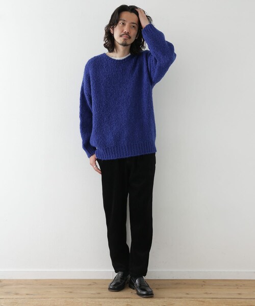 TRICOTS JEAN MARC（トリコットジーンマルク）の「【別注】TRICOTS JEAN MARC×Sonny Label ローゲージプルオーバーニット（その他・メンズ・236 Blue/225 Ecru/204 Noir/264 Jaune・one）」の7枚目の写真