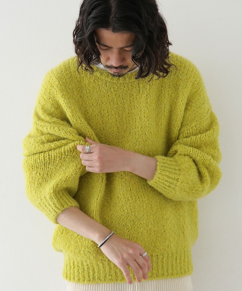 TRICOTS JEAN MARC（トリコットジーンマルク）の「【別注】TRICOTS JEAN MARC×Sonny Label ローゲージプルオーバーニット（その他・メンズ・236 Blue/225 Ecru/204 Noir/264 Jaune・one）」の10枚目の写真