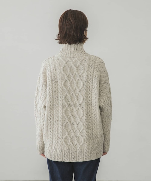 AURALEE（オーラリー）の「AURALEE WOOLBABYALPACANEPPEDTTLPULLOVER（その他・レディース・MIX IVORY・1）」の13枚目の写真