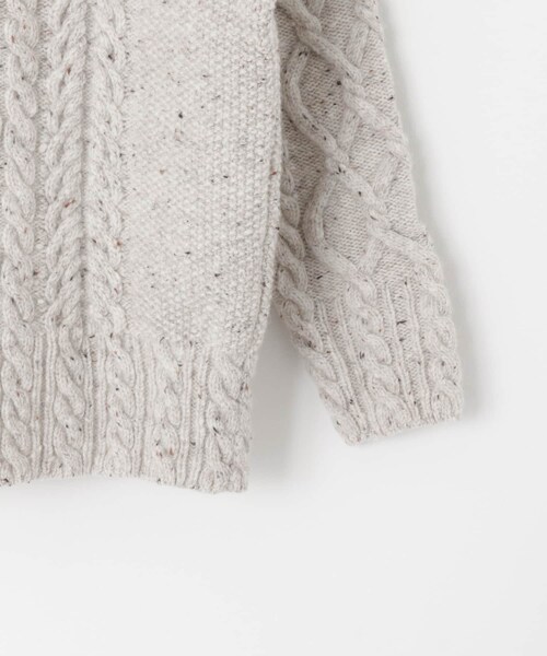 AURALEE（オーラリー）の「AURALEE WOOLBABYALPACANEPPEDTTLPULLOVER（その他・レディース・MIX IVORY・1）」の19枚目の写真