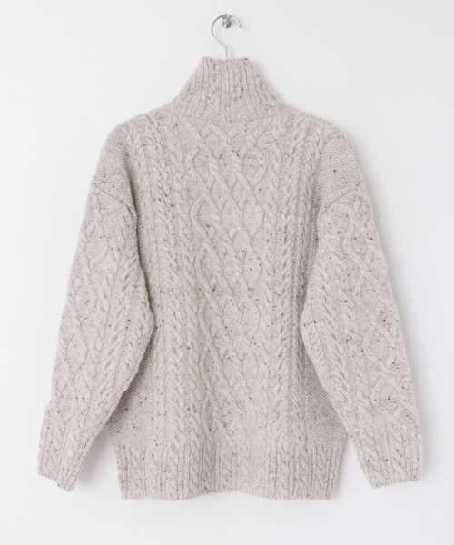 AURALEE（オーラリー）の「AURALEE WOOLBABYALPACANEPPEDTTLPULLOVER（その他・レディース・MIX IVORY・1）」の21枚目の写真