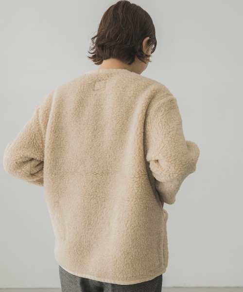 1度のみ着用の美品✨️COLD BREAKER ジャケット Sサイズ ベージュ COLD BREAKER（コールドブレーカー）の「COLD BREAKER Button Jacket