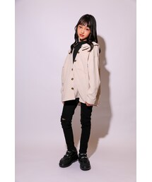 ZIDDY | 【ニコ☆プチ掲載】ストレッチダメージスキニーロングパンツ(その他パンツ)