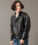 REMI RELIEF（レミレリーフ）の「【REMI RELIEF×Schott】ライダース