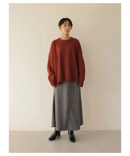 AMERICAN HOLIC(アメリカンホリック)の「マーメイドラインスカート(スカート・チャコールグレー/モカ・S/M/L)」の5枚目の写真