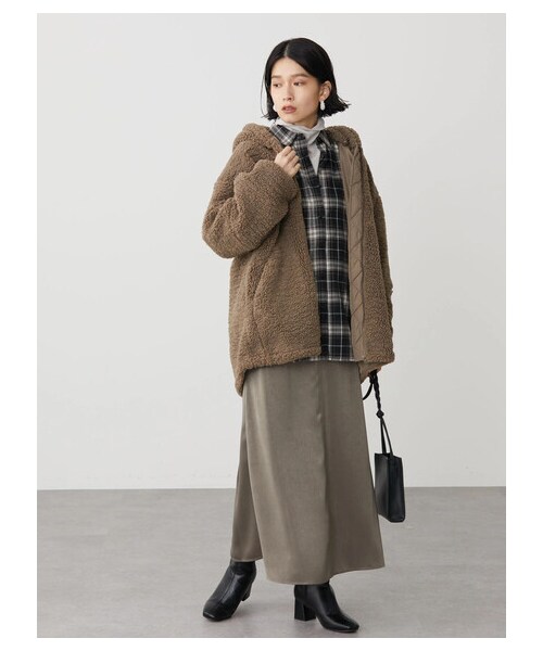 AMERICAN HOLIC(アメリカンホリック)の「マーメイドラインスカート(スカート・チャコールグレー/モカ・S/M/L)」の16枚目の写真