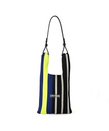 バッグ LASTFRAME MULTICOLOR STRIPE MARKET BAG LASTFRAME（ラストフレーム） STRIPE MARKET BAG MEDIUM
