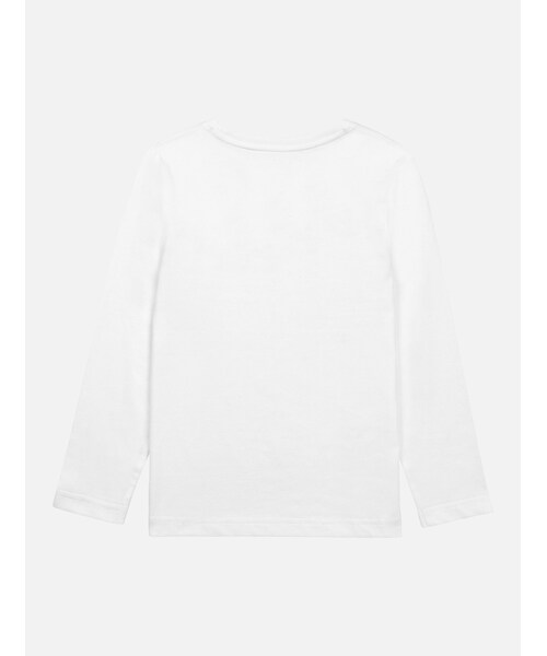 AIGLE（エーグル）の「オーガニックコットン ロゴ 長袖Ｔシャツ（Tシャツ/カットソー・キッズ・ネイビー (84E)/ブラン (10B)）」の4枚目の写真