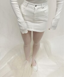 Charles Chaton（シャルルシャトン）の「ホワイトプチスカート（その他）」