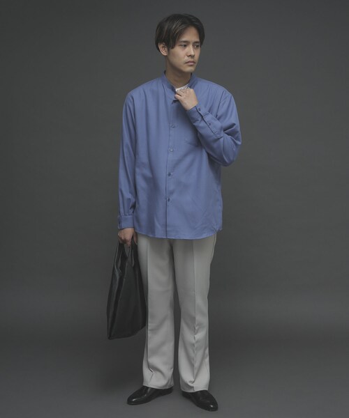 SENSE OF PLACE by URBAN RESEARCH（センスオブプレイスバイアーバンリサーチ）の「センタープレスストレートパンツ（その他・メンズ・BLACK/BROWN/GREIGE/ASPHALT・M/L）」の11枚目の写真