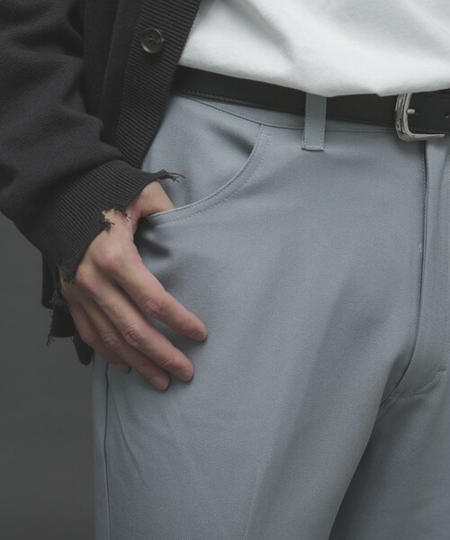 SENSE OF PLACE by URBAN RESEARCH（センスオブプレイスバイアーバンリサーチ）の「センタープレスストレートパンツ（その他・メンズ・BLACK/BROWN/GREIGE/ASPHALT・M/L）」の22枚目の写真