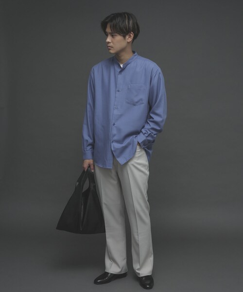 SENSE OF PLACE by URBAN RESEARCH（センスオブプレイスバイアーバンリサーチ）の「センタープレスストレートパンツ（その他・メンズ・BLACK/BROWN/GREIGE/ASPHALT・M/L）」の12枚目の写真