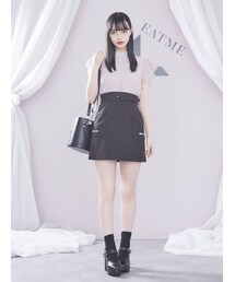 EATME（イートミー）の「BIGポケットミニスカート（スカート）」