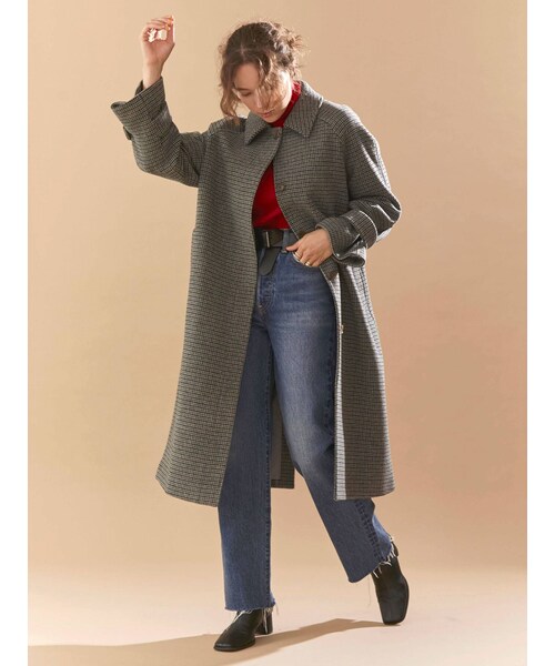 Ungrid 【10周年限定】Levi's別注 セルフカットストレートデニム Ungrid（アングリッド）の「【10周年限定】Levi's別注 セルフ