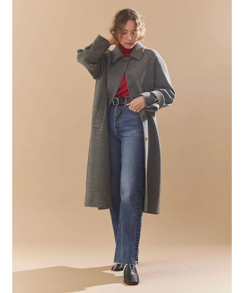 Ungrid 【10周年限定】Levi's別注 セルフカットストレートデニム Ungrid】【10周年限定】Levi's別注 セルフカットストレート